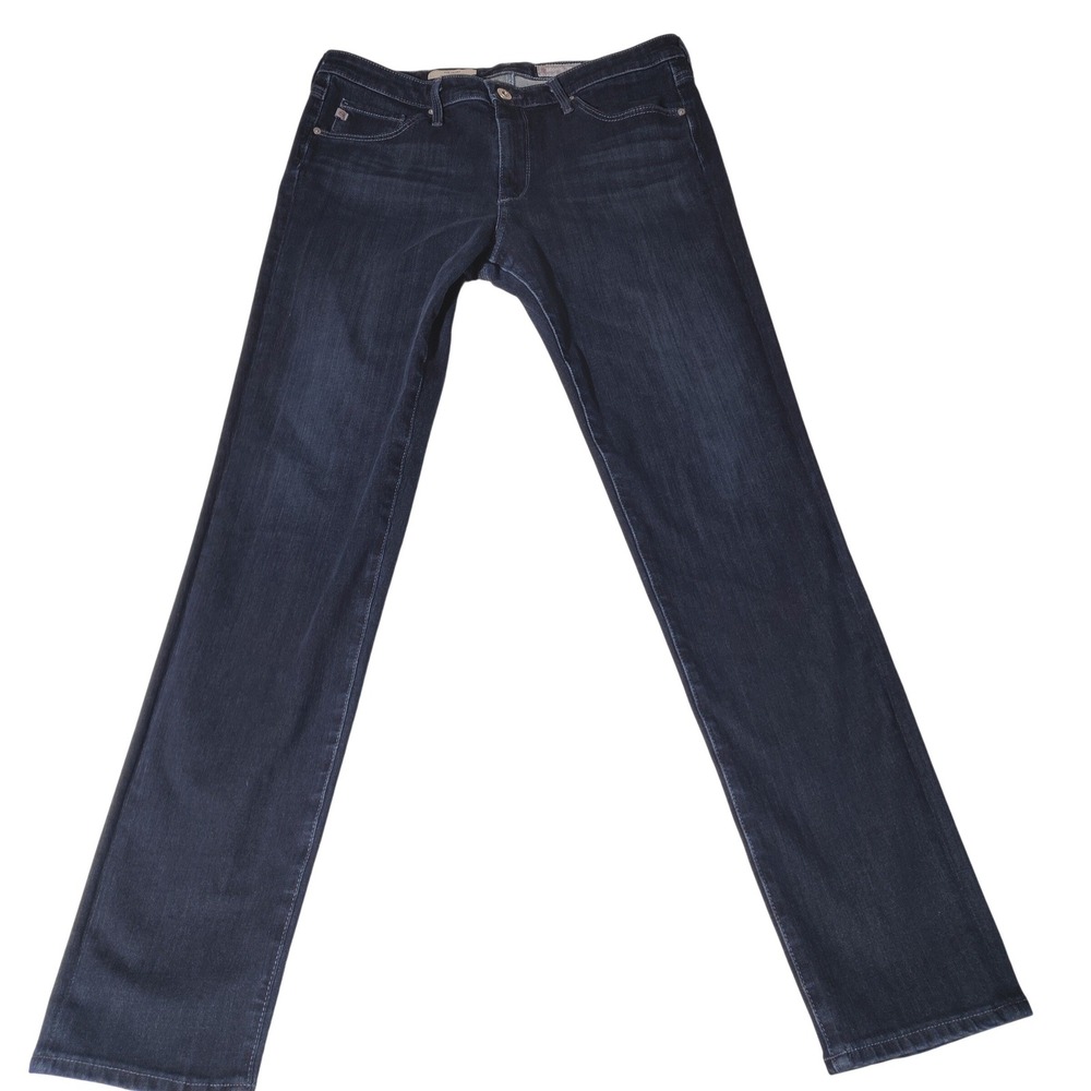 AG Adriano Goldschmied The Prima Mid Rise Cigarette Jeans Dark 30R (30x29)